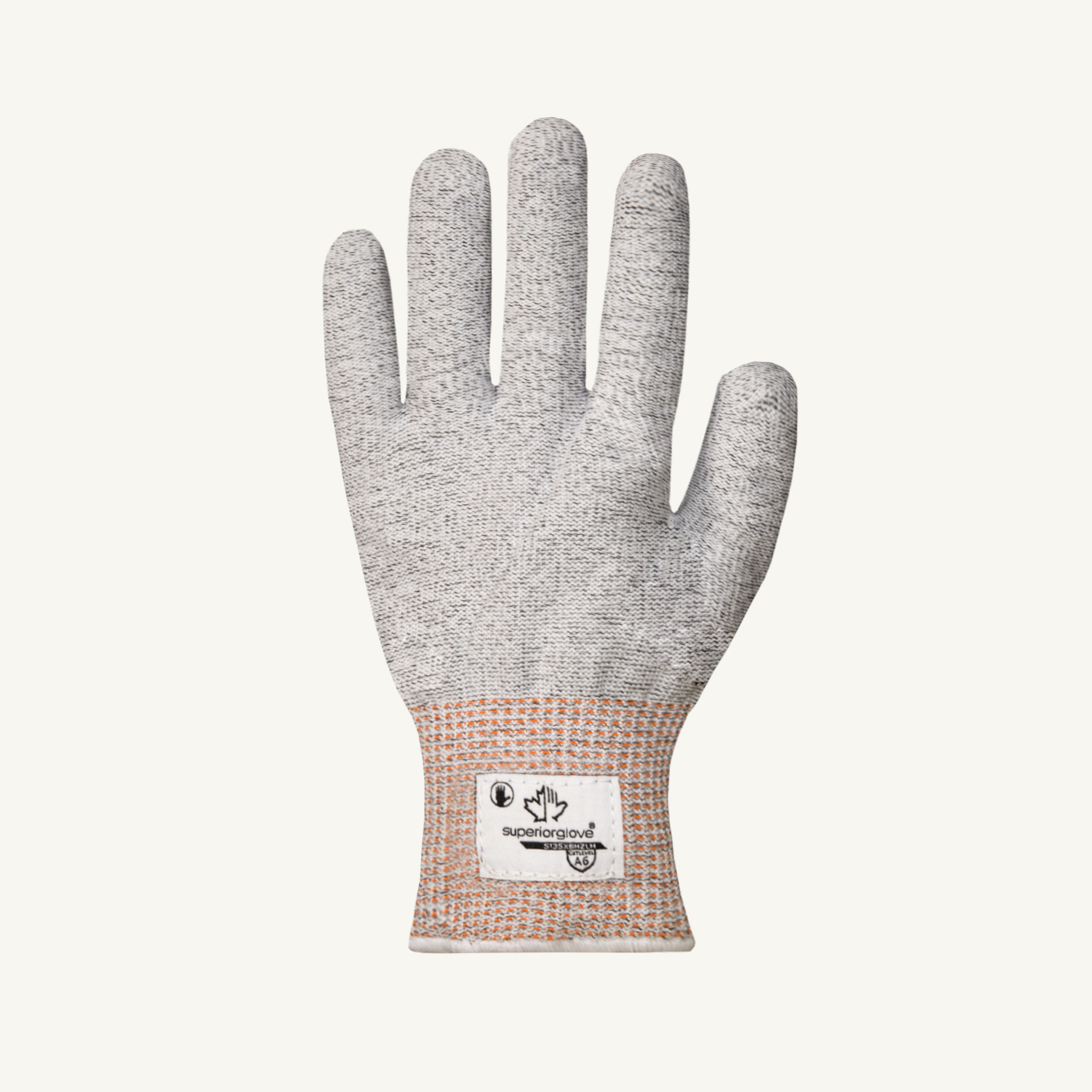 S13SXBHZ Superior Glove® Sure Knit™ Waterproof A6 Cut Food Glove